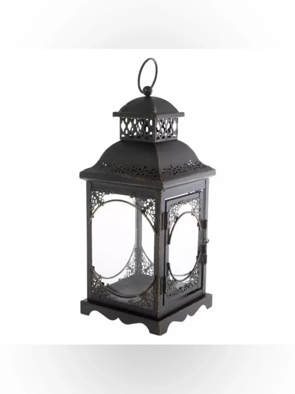 Antique Bronze Metal Lantern
